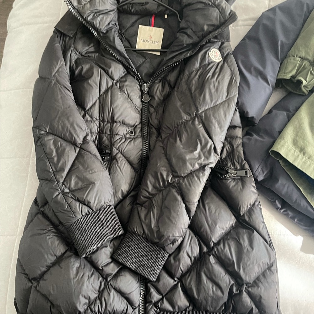 Black Authentic Moncler Coat